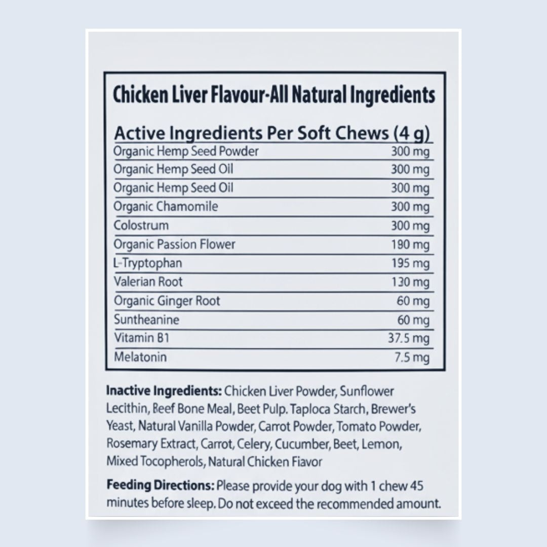 The First Sleep Chew For Dogs